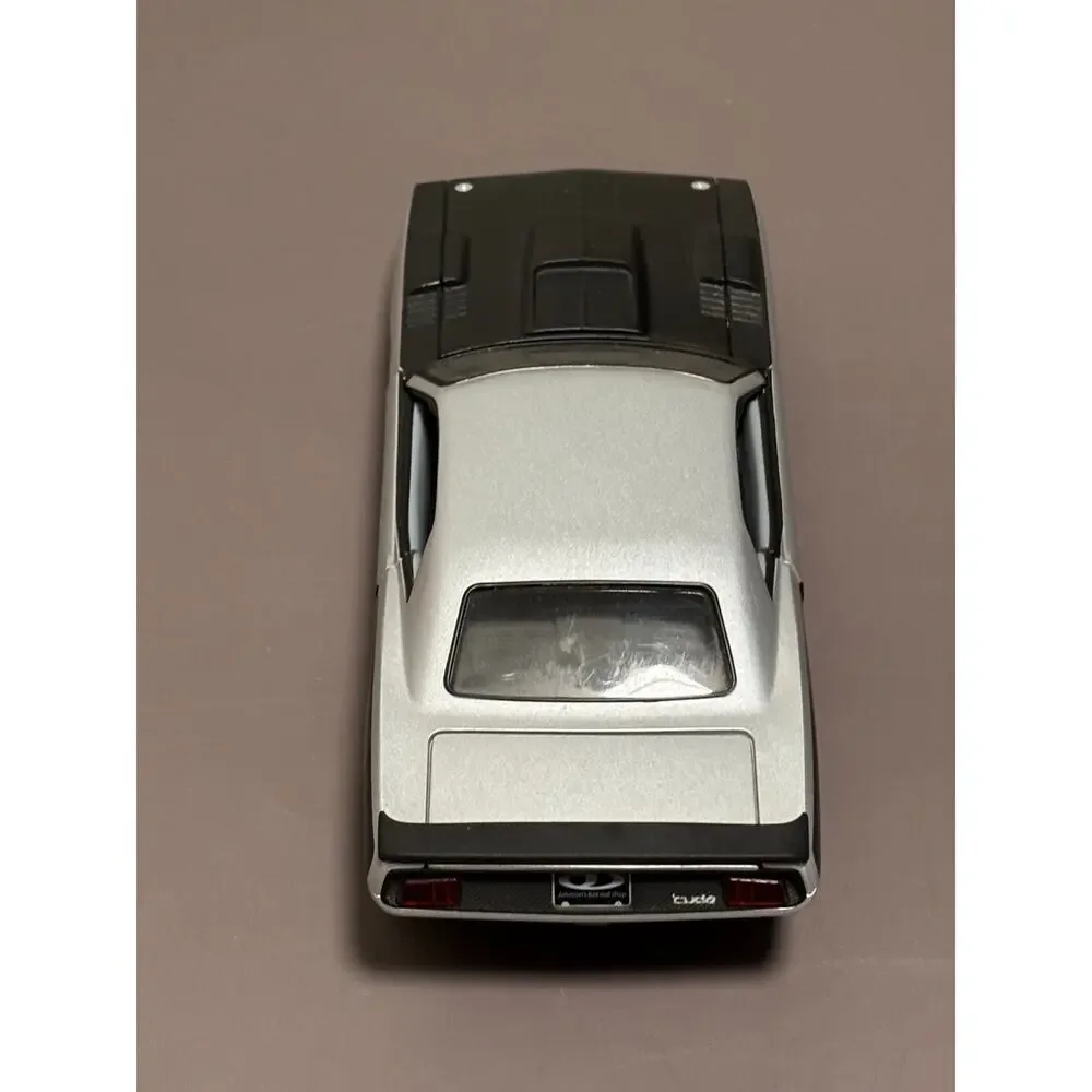 Hot Wheels G Machines 1971 G Force Plymouth Barrauda Silver Black 1/24 Die Cast
